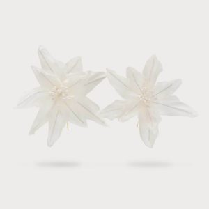 LAUREL EARRING - ANTIQUE WHITE