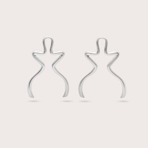 VALMA EARRING - ANTIQUE SILVER