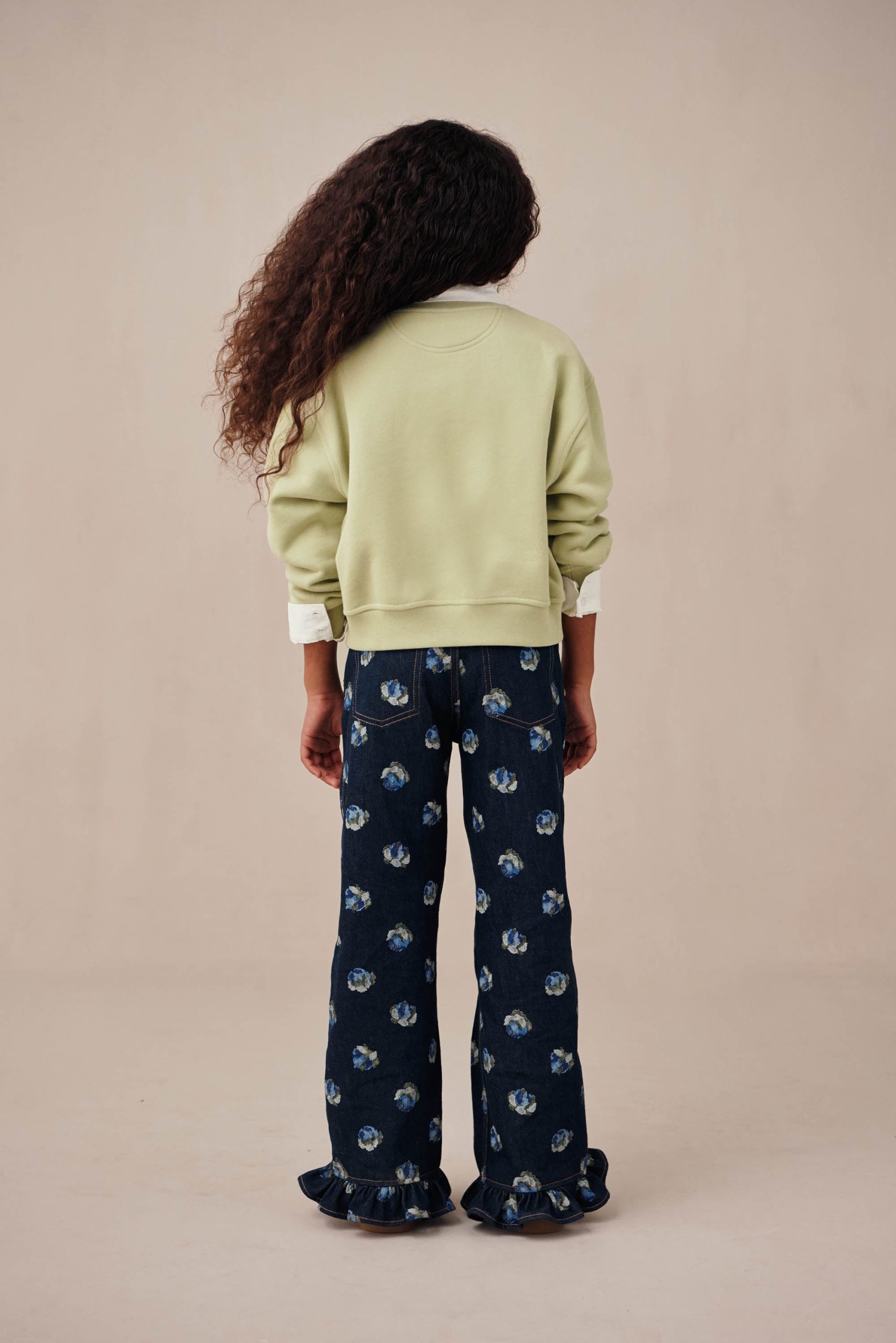 KIDS CARINNA SWEATSHIRT - LIGHT PASTURE - Image 5