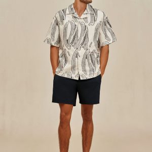 NICCO SWIM SHORT - DEEP LAKE