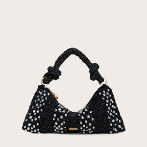 HERA NANO SHOULDER BAG - BLACK PEARL