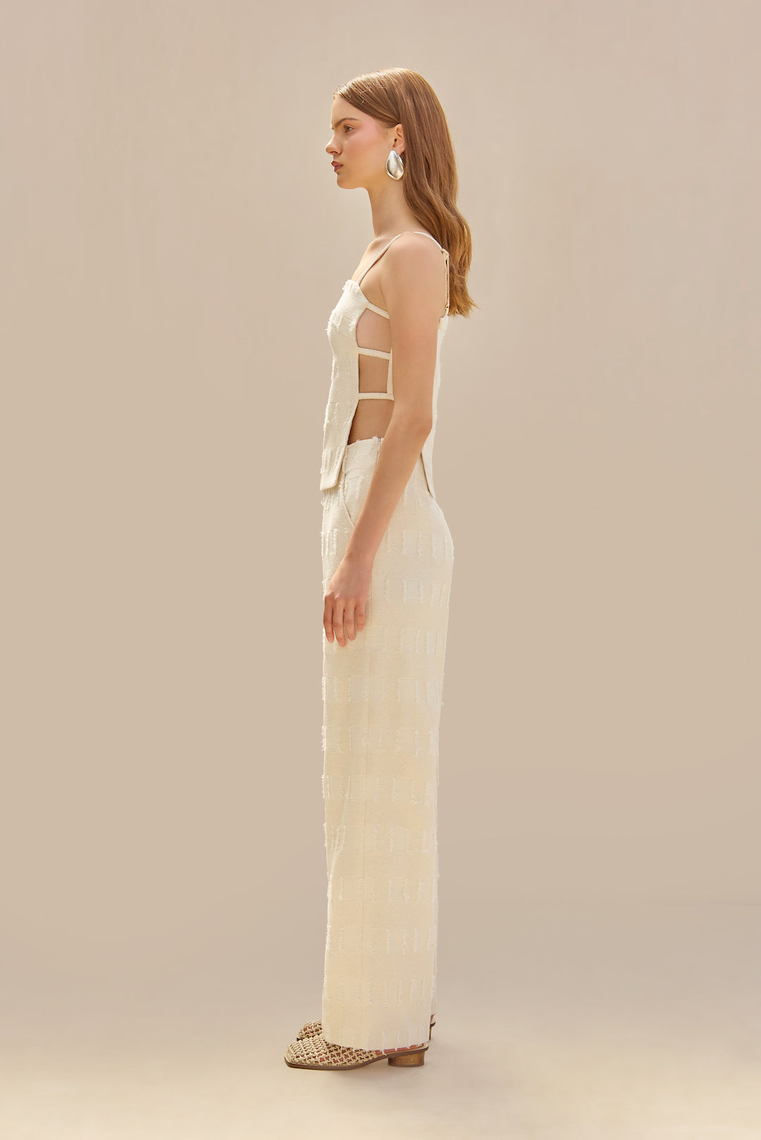 KAI PANT - OFF WHITE MULTI - Image 3