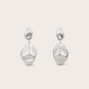 DUNIA EARRING - ANTIQUE SILVER