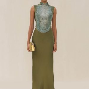 CHANTEL SKIRT - CEDAR