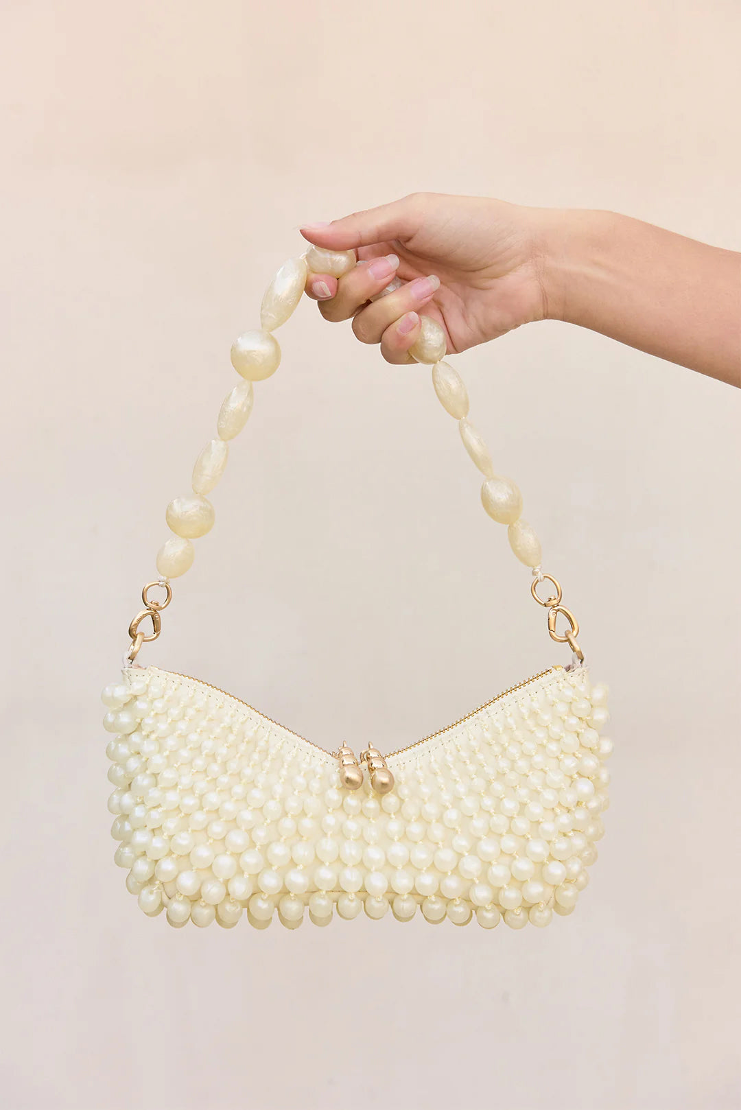 MERCIER MINI SHOULDER BAG - IVORY - Image 2