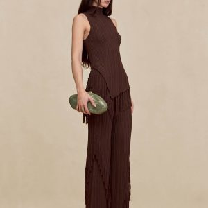 MAUDE KNIT PANT - JAVA