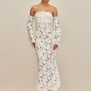KAYLINA GOWN - OFF WHITE
