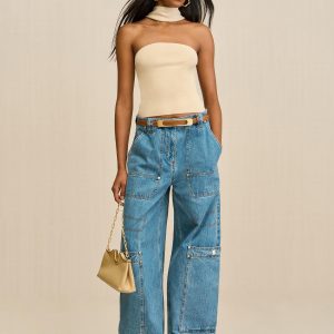 WYNN PANT - MEDIUM STONE WASH