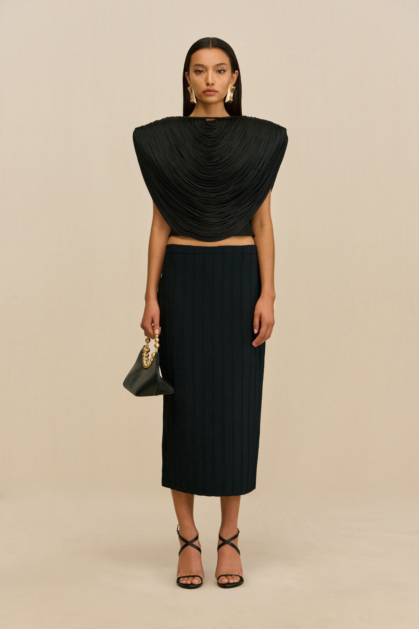 PORTO TOP - BLACK - Image 3