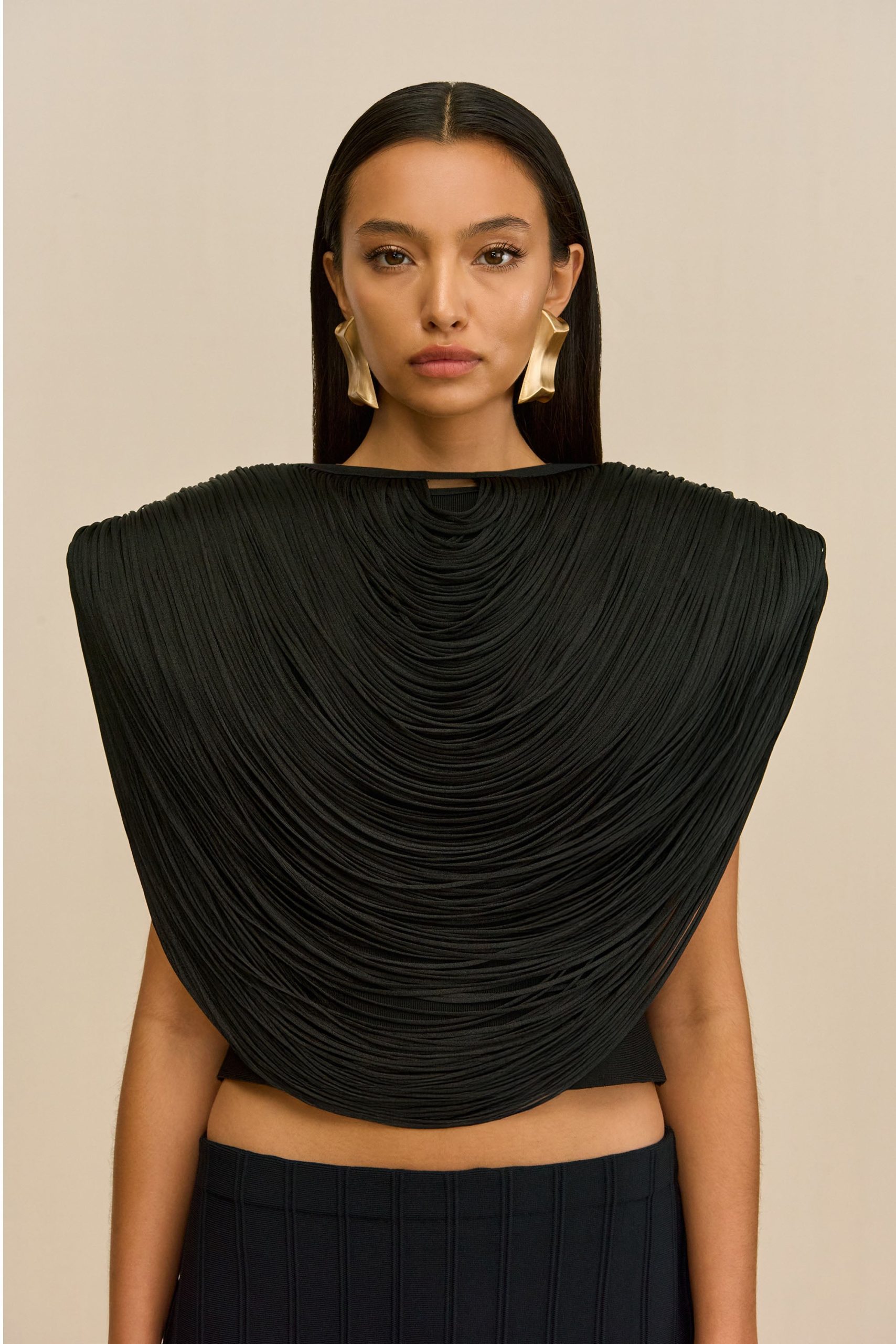 PORTO TOP - BLACK - Image 2
