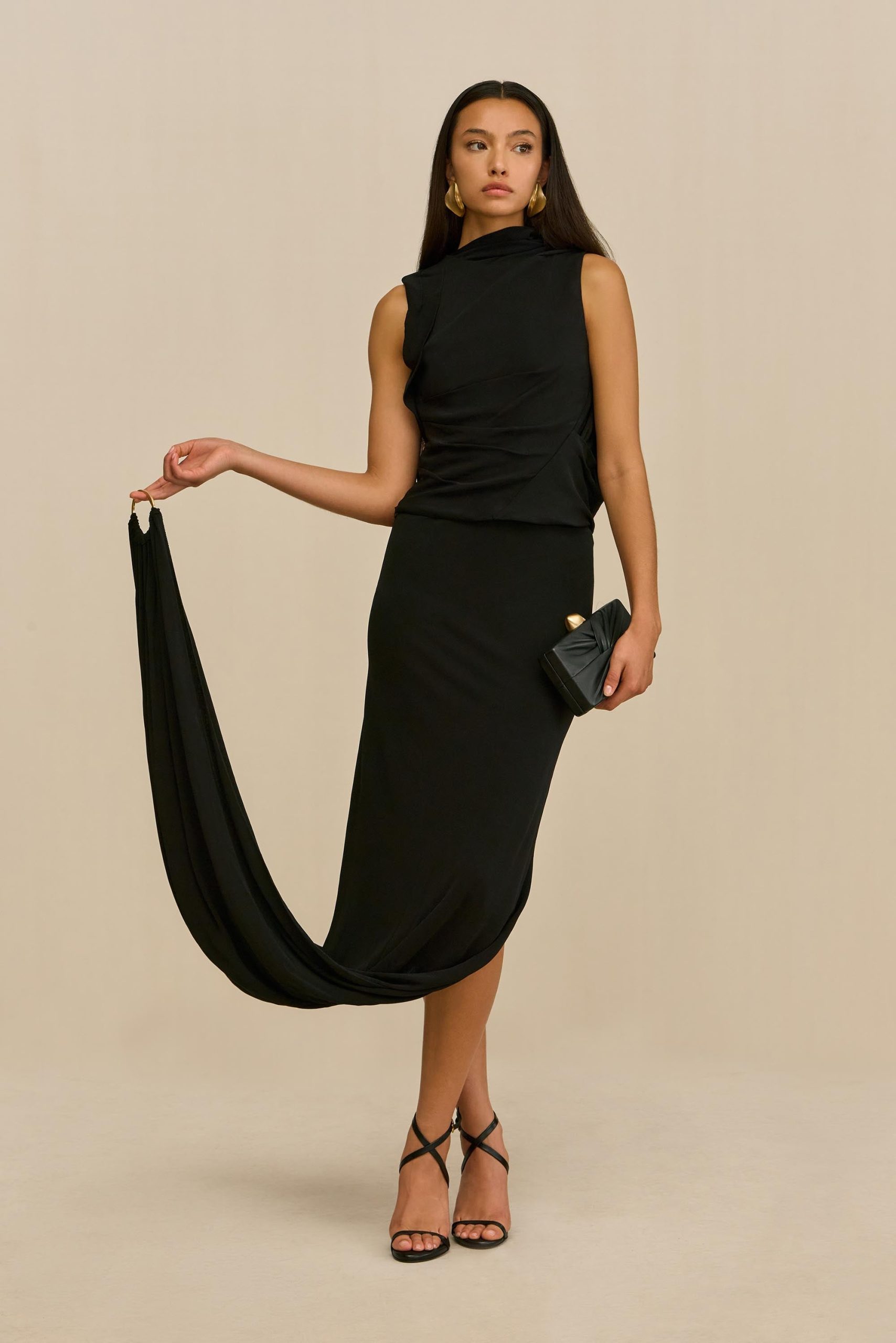 KAYLYN SKIRT - BLACK - Image 3