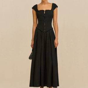 SOLSTICE DRESS - BLACK
