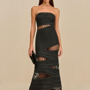 AMIRU GOWN - BLACK