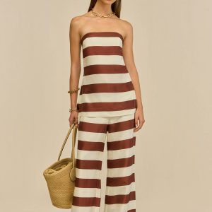 KALILUNA PANT - LARGE SADDLE STRIPE