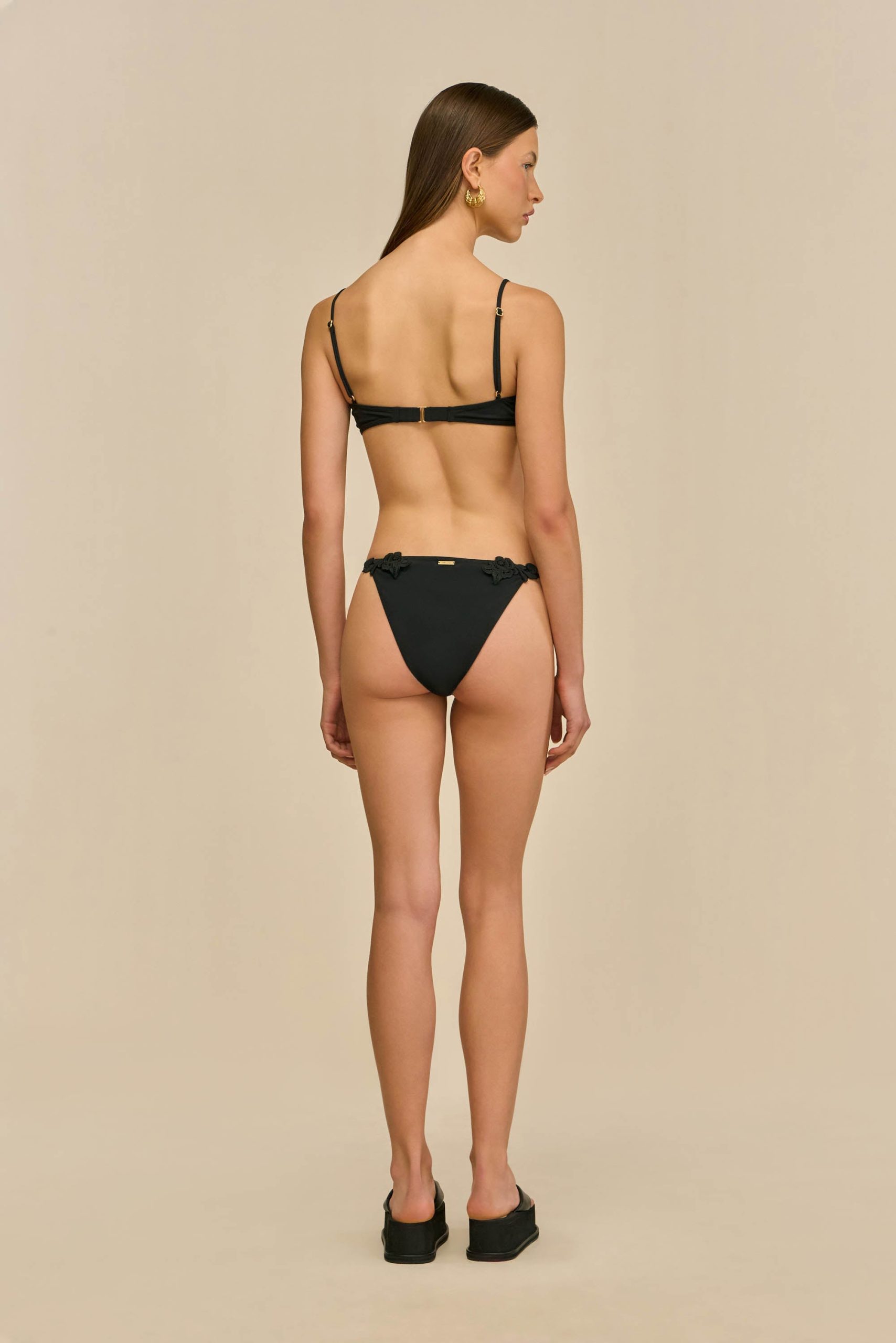 GRETA BIKINI TOP - BLACK - Image 6