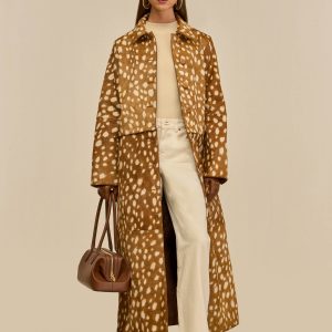 GLINDA CONVERTIBLE COAT - CERVINO