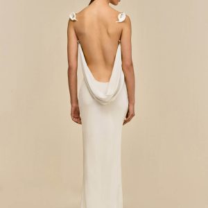 CELESTINA GOWN - OFF WHITE