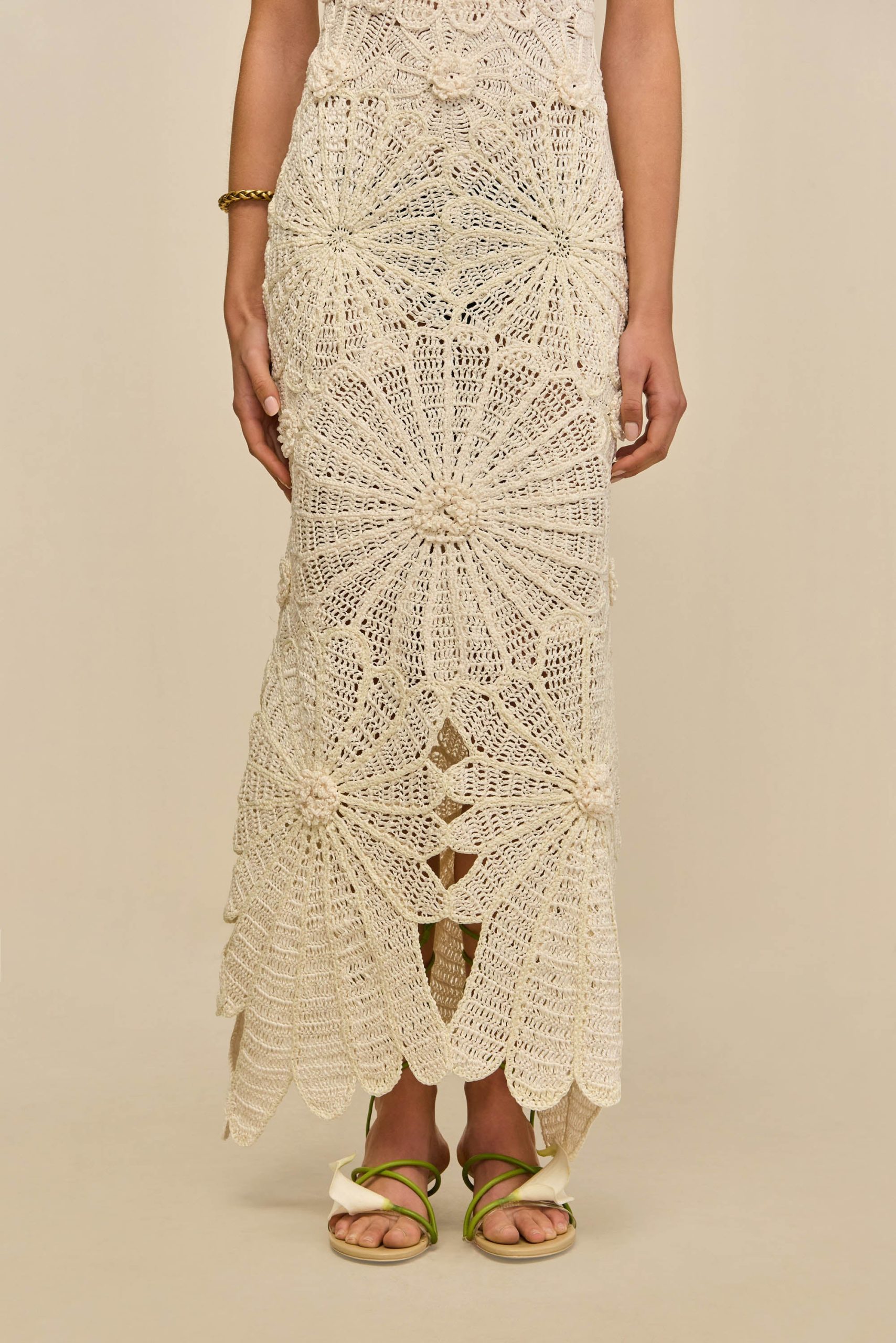 ELIF DRESS - OFF WHITE - Image 3