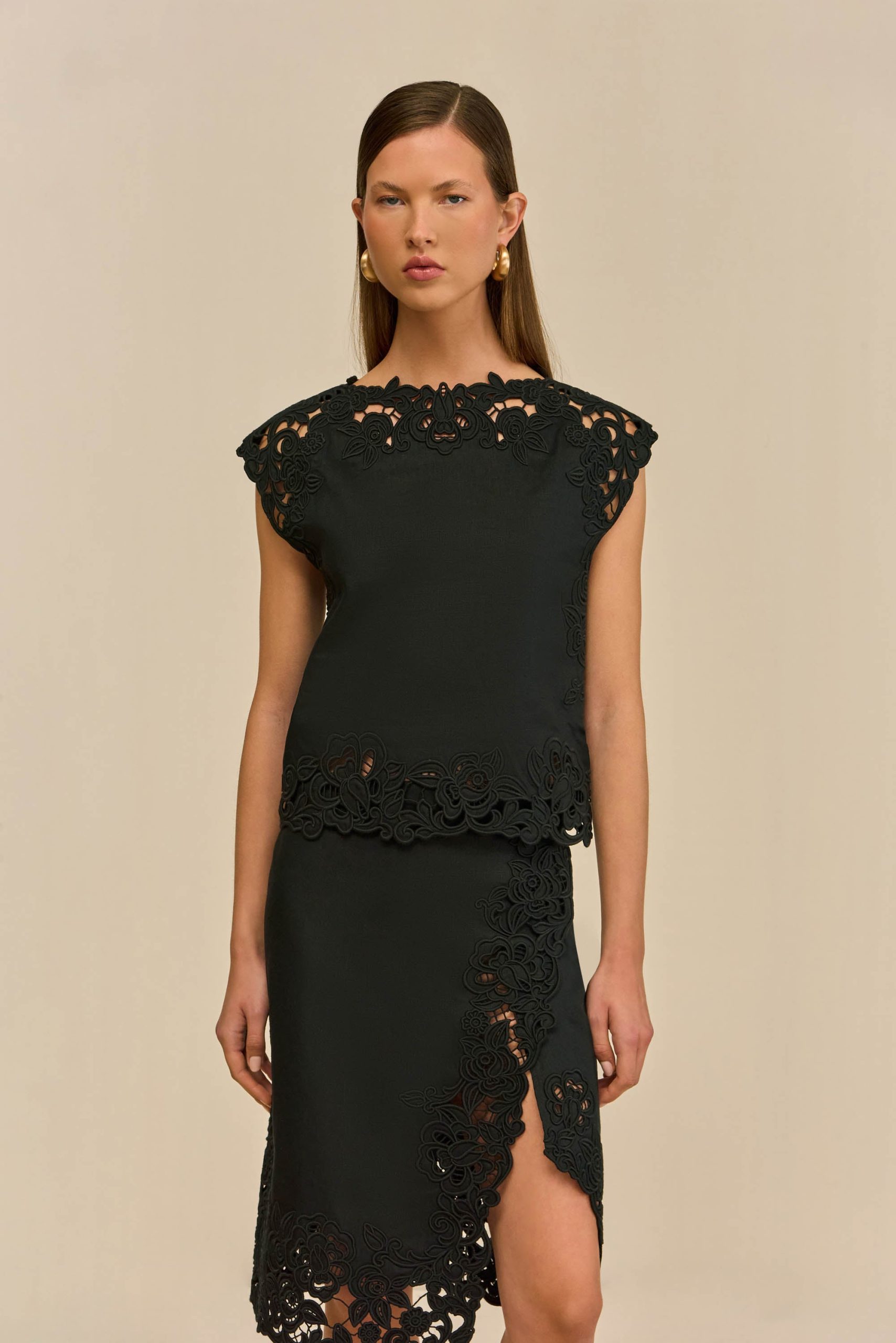 DESTRY TOP - BLACK