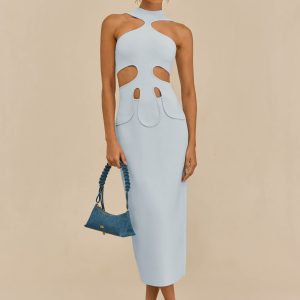 BAYLEE KNIT DRESS - BREEZE