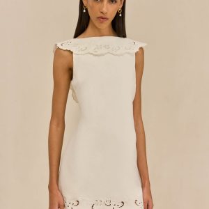 FRIDLI DRESS - OFF WHITE