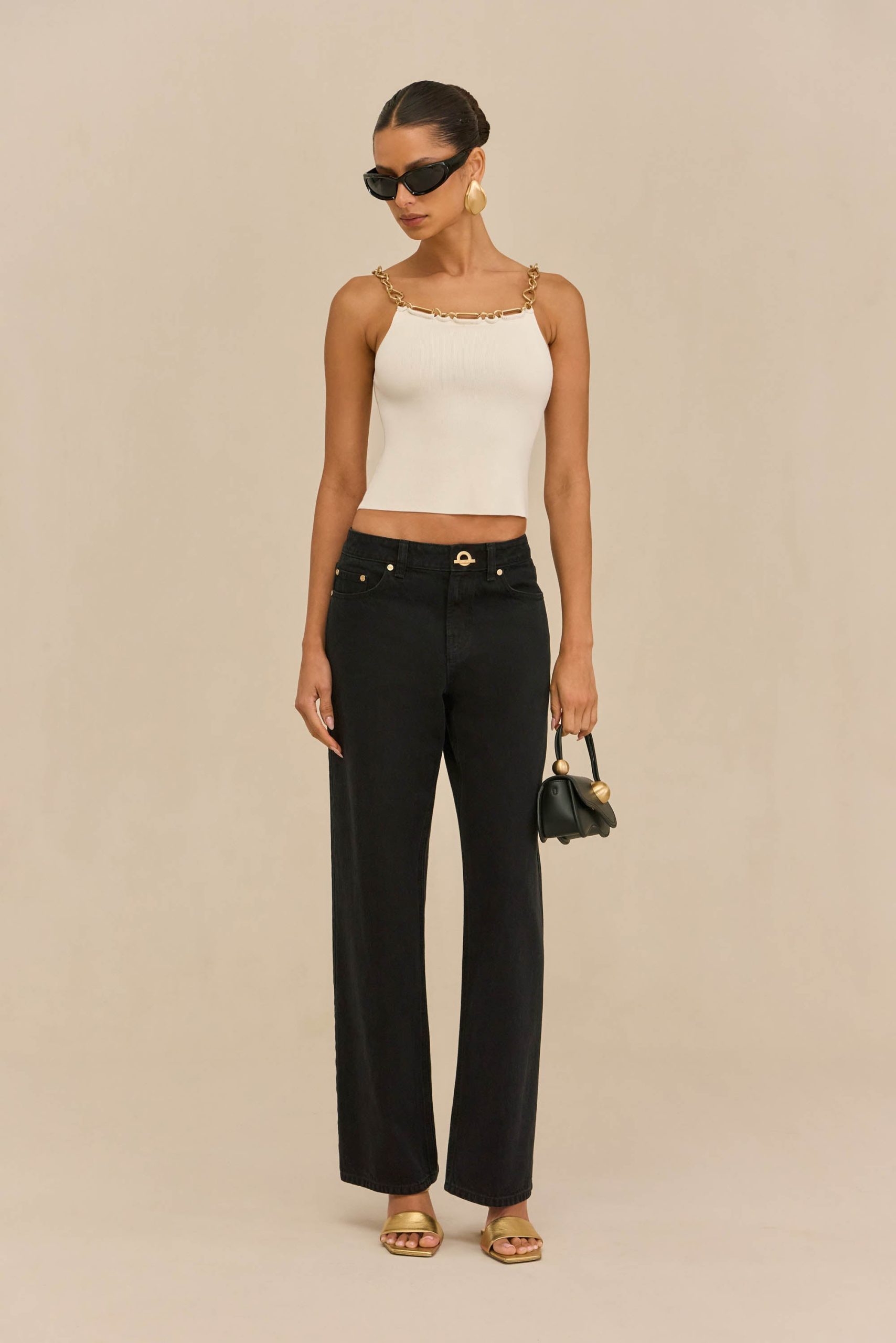 KASSANDRA KNIT TOP - OFF WHITE - Image 2