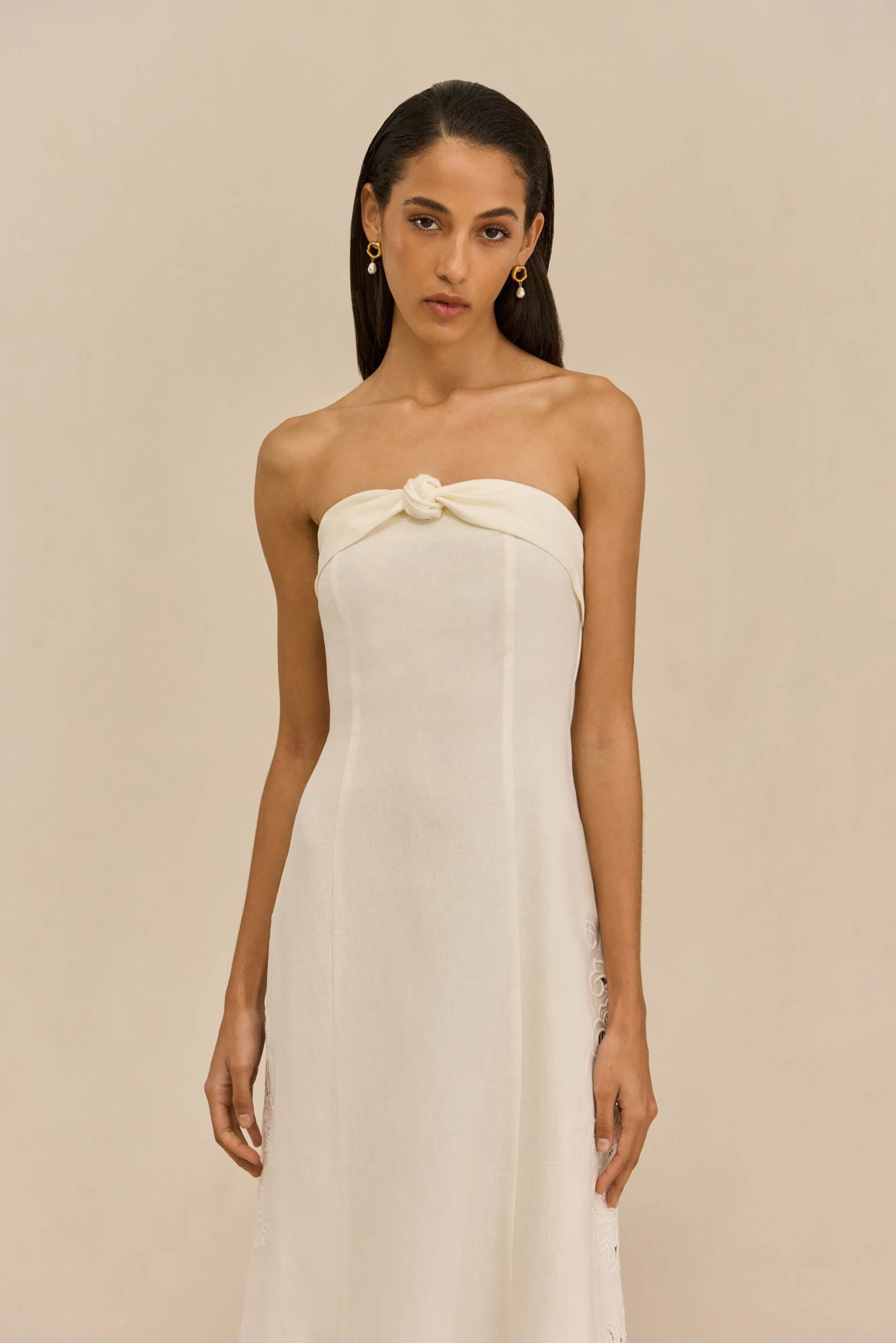 KELLAN DRESS - OFF WHITE - Image 2
