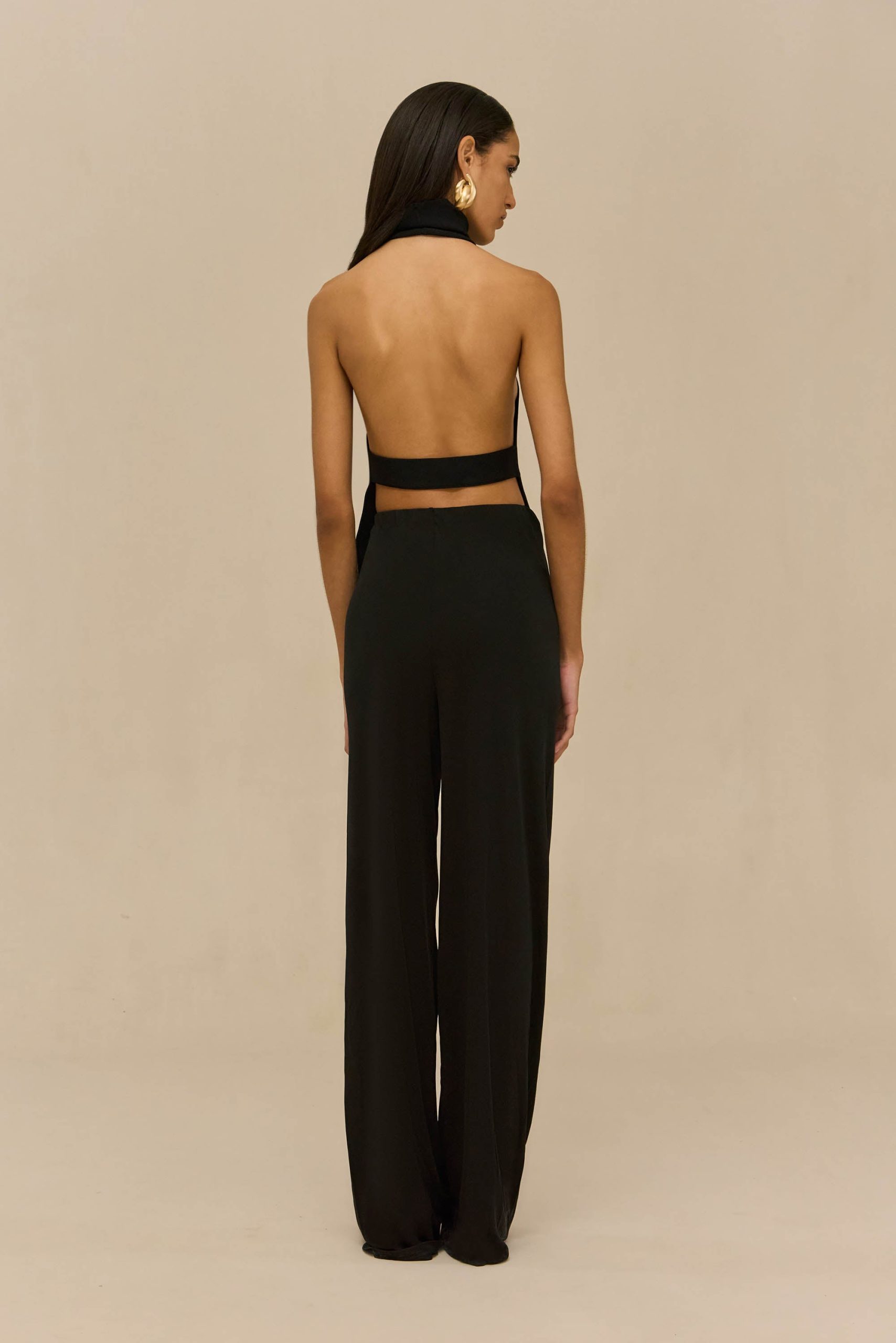 STACIE PANT - BLACK CREPE - Image 5