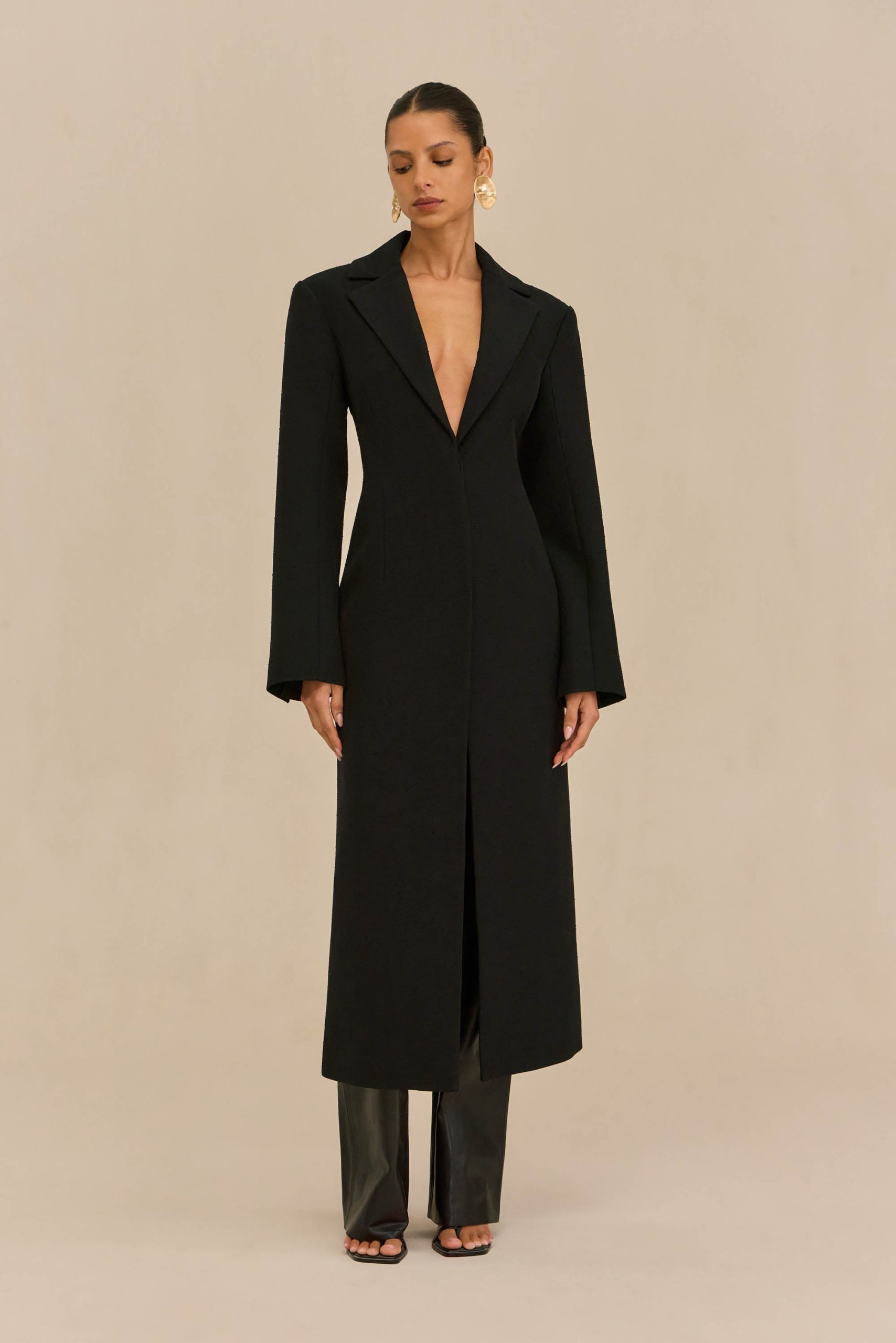 BENNETT COAT  - BLACK - Image 5