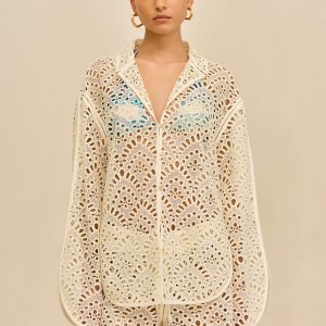 AZIZA TOP - OFF WHITE