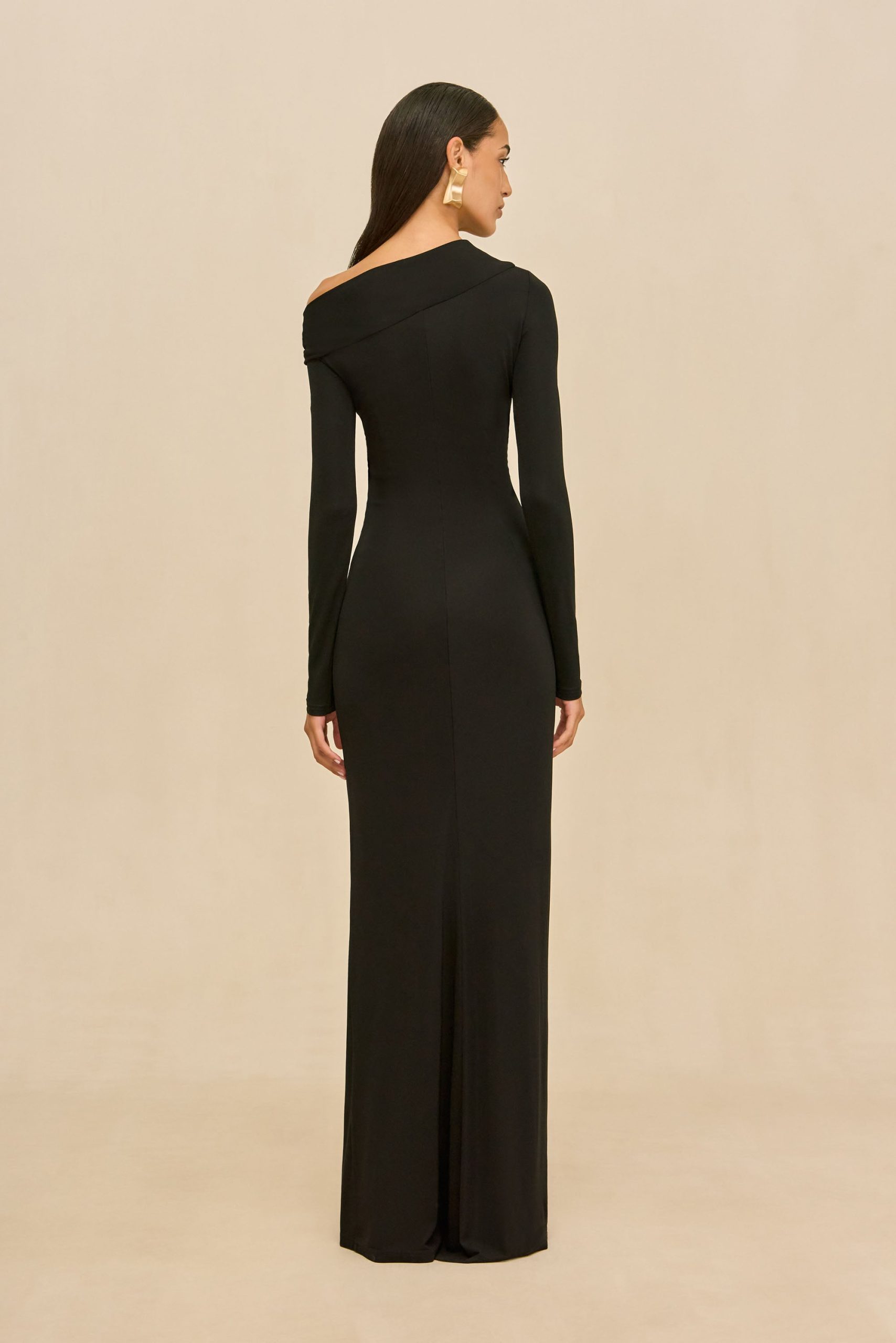 DELAINEY GOWN - BLACK - Image 5