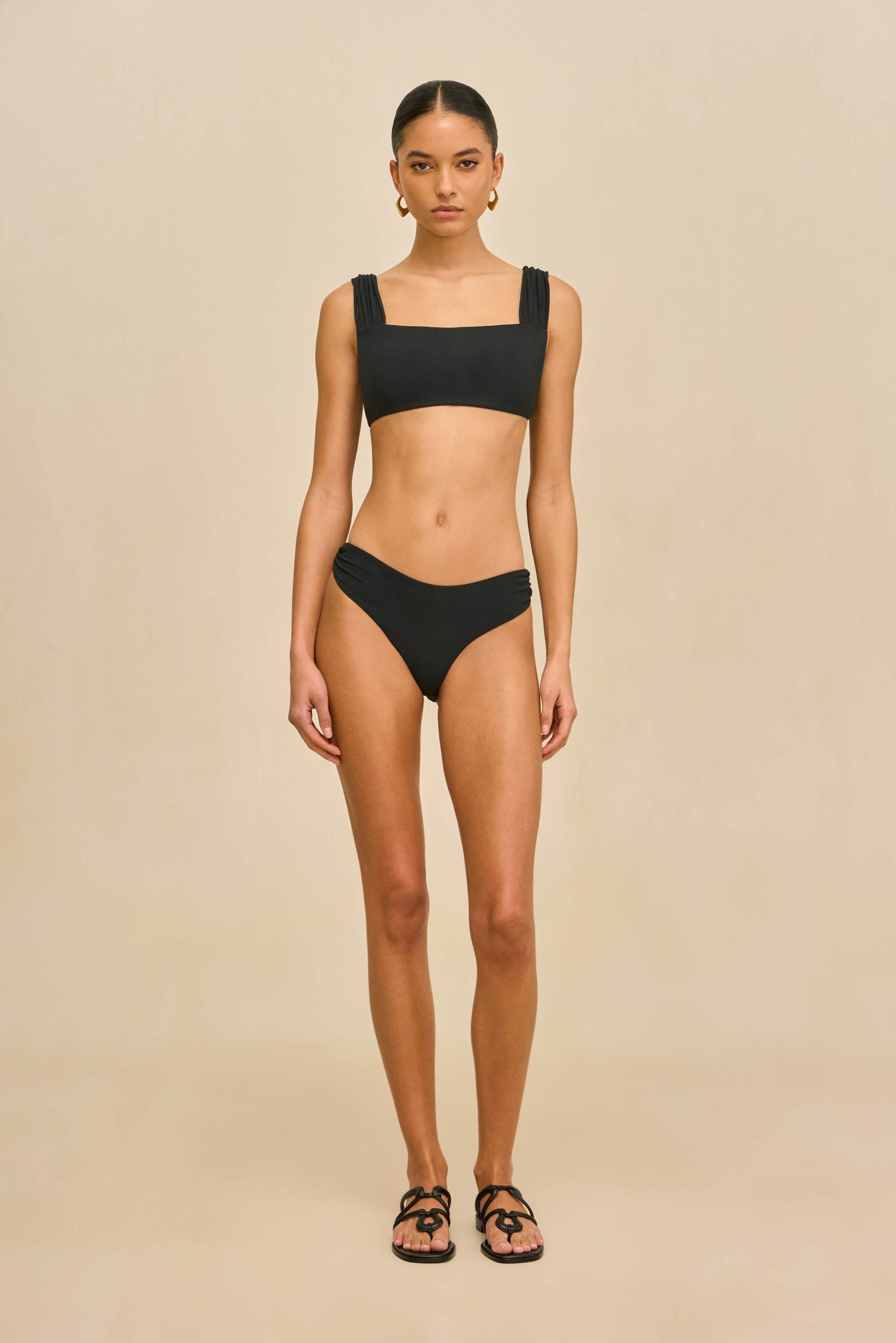 ALLIANA BIKINI TOP - BLACK - Image 4