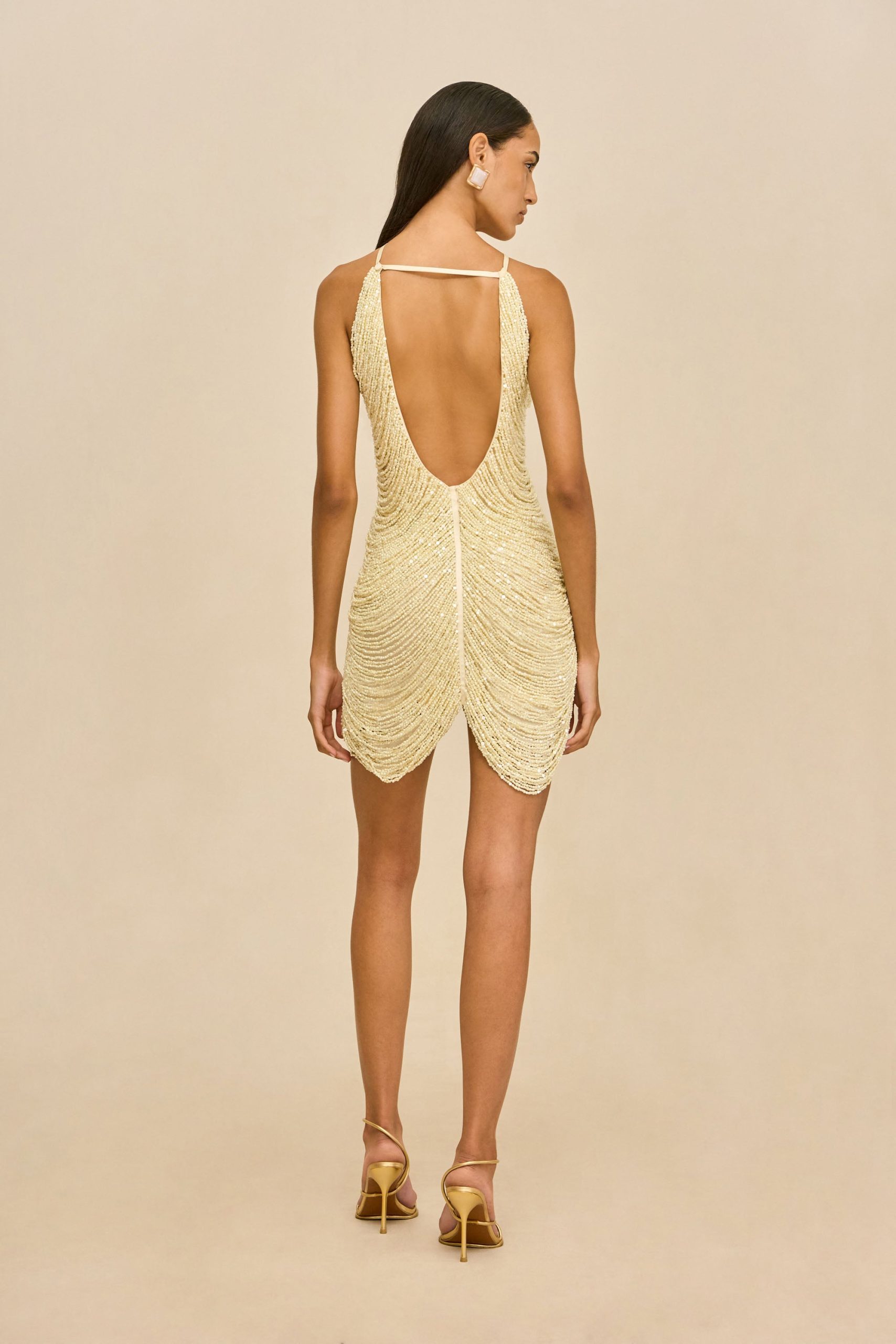 DOMINA DRESS - OFF WHITE - Image 6