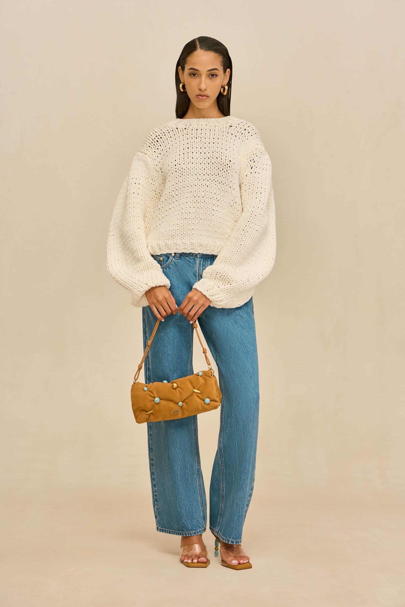 TRINA SWEATER - OFF WHITE - Image 4