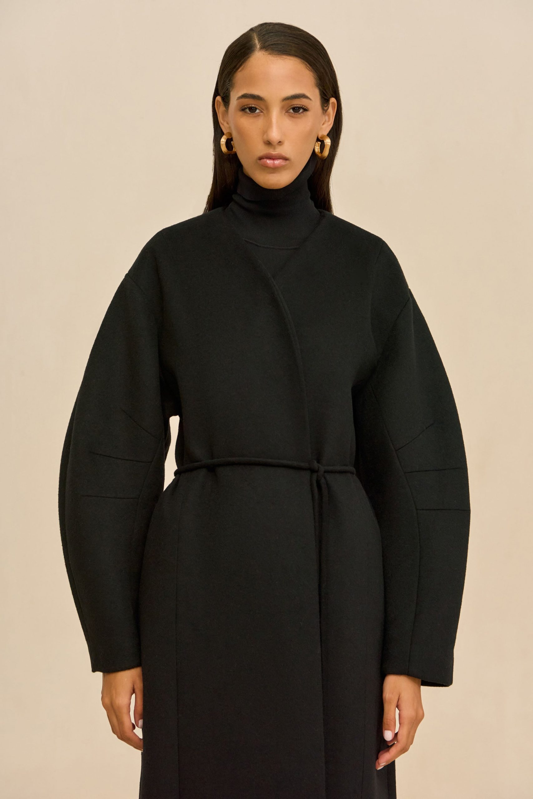BRUNELLA COAT - BLACK - Image 2