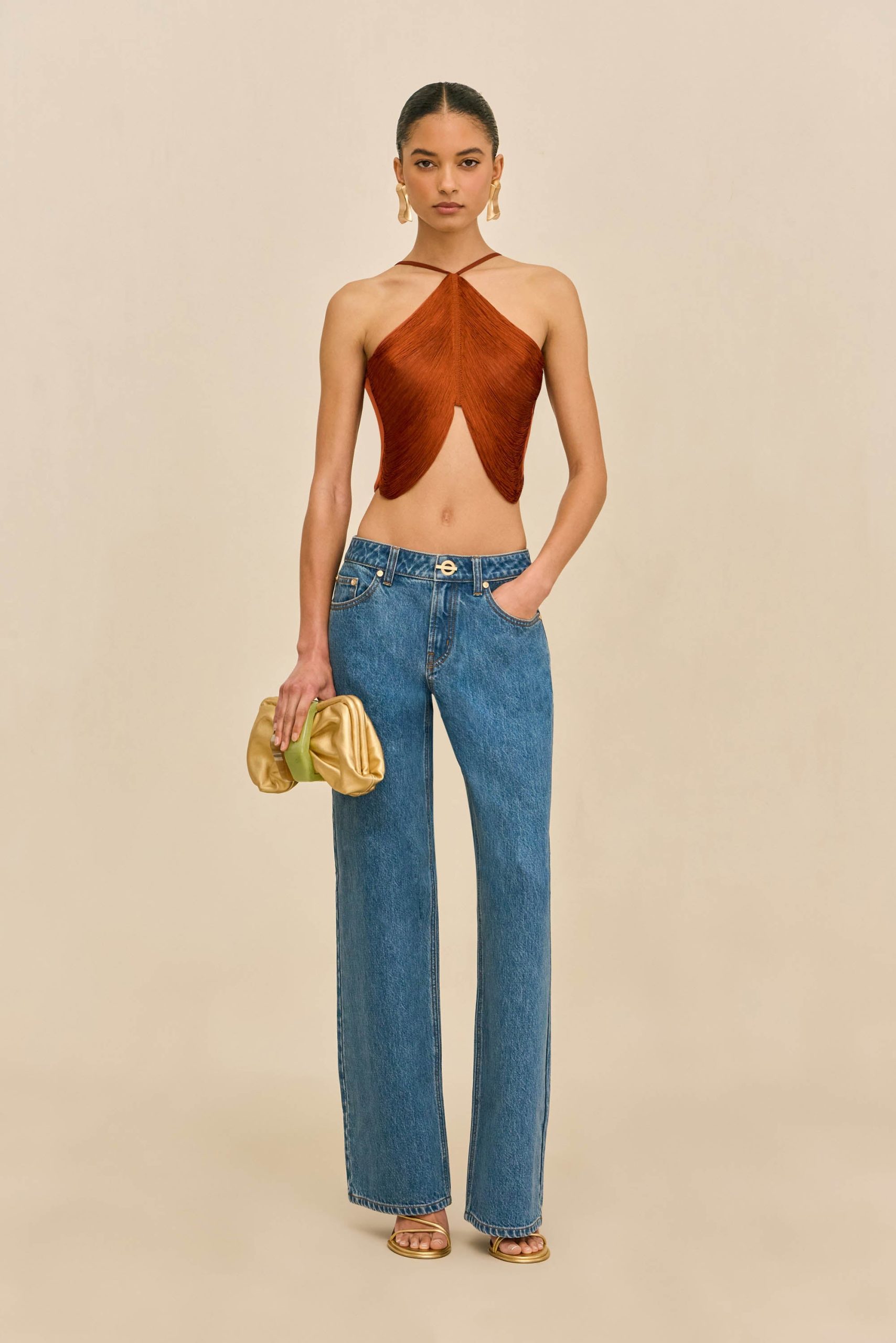 QUELLA TOP - BRONZE - Image 2