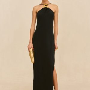 VAELA GOWN - BLACK