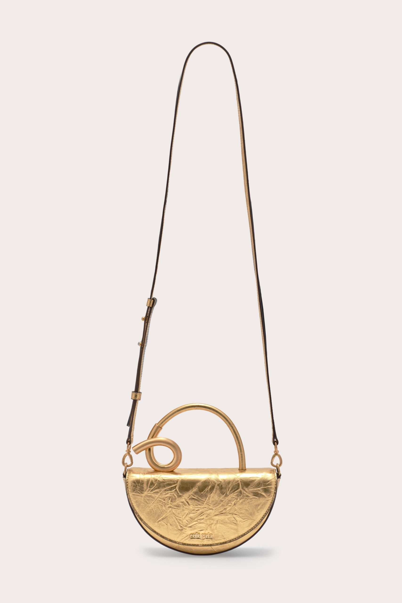 AZARIAH NANO CROSSBODY BAG - BRASS - Image 2