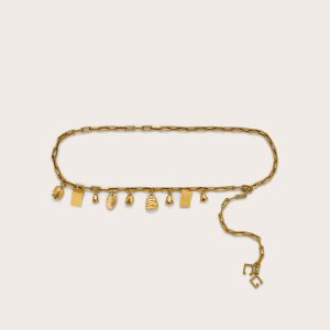 BIJOU CHARM BELT - ANTIQUE BRASS