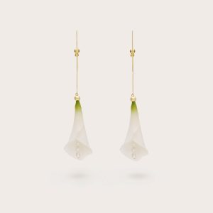 CALLA EARRING - WHITE