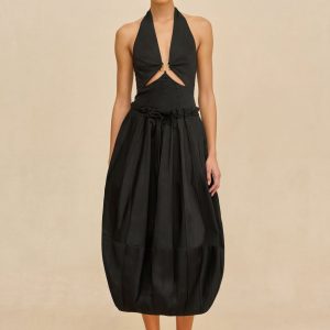 RIVENA SKIRT - BLACK