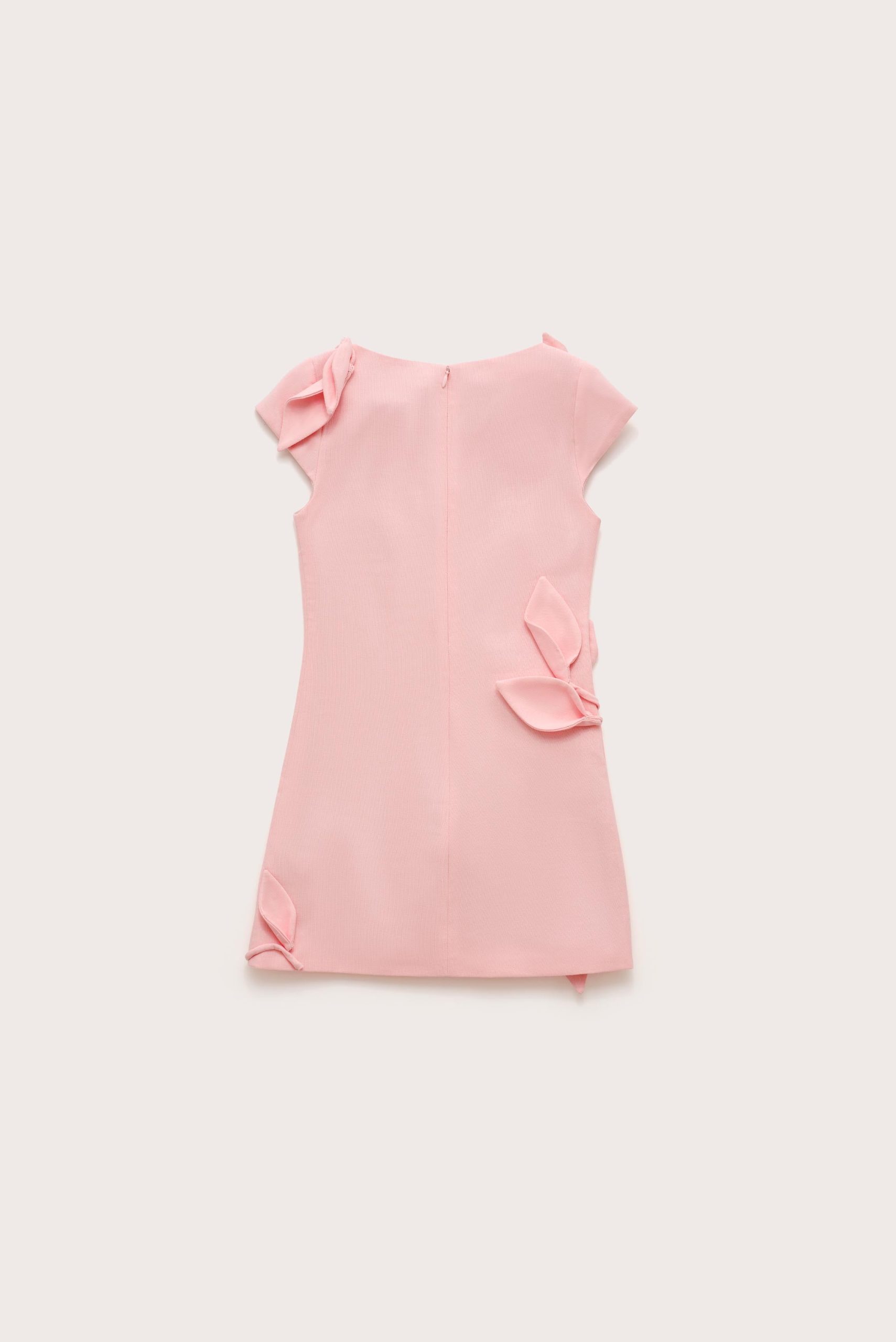 KIDS WISTERIA DRESS - PETAL PINK - Image 2