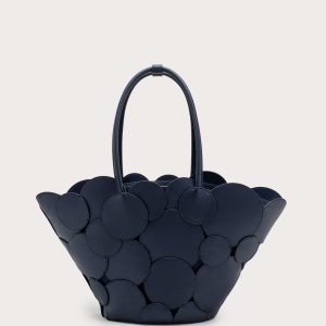 JAYLEEN TOTE BAG - DEEP LAKE