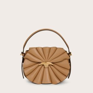 JANINE CROSSBODY BAG - CAMEL