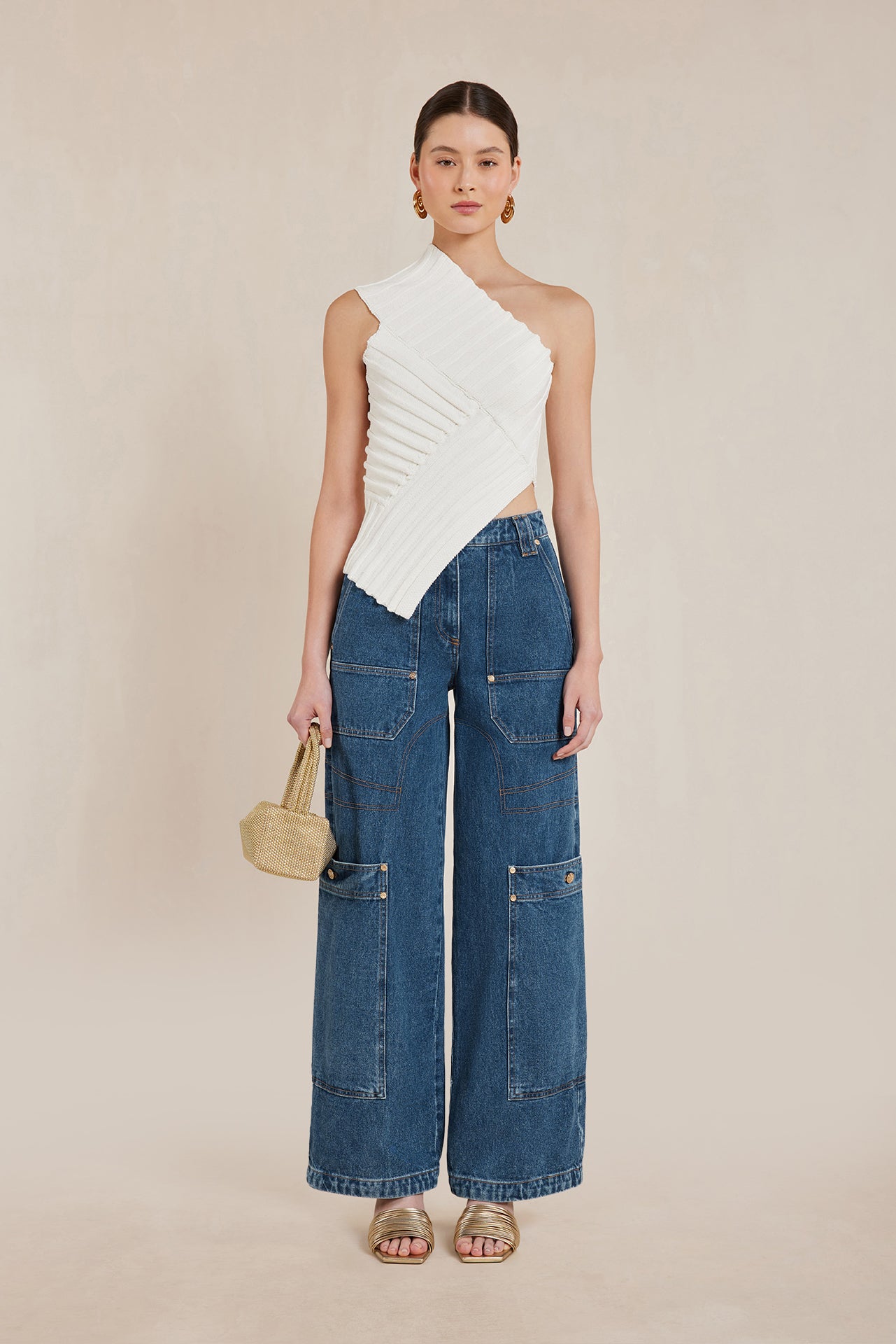 DEL KNIT TOP - OFF WHITE - Image 2