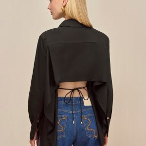 EMELYN TOP - BLACK