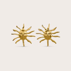 LEO EARRING - ANTIQUE BRASS