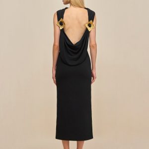 DEIRDRA DRESS - BLACK