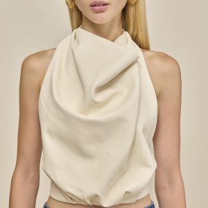 ADRIENNE TOP - SEASHELL