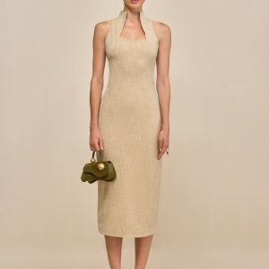 RITA DRESS - ECRU